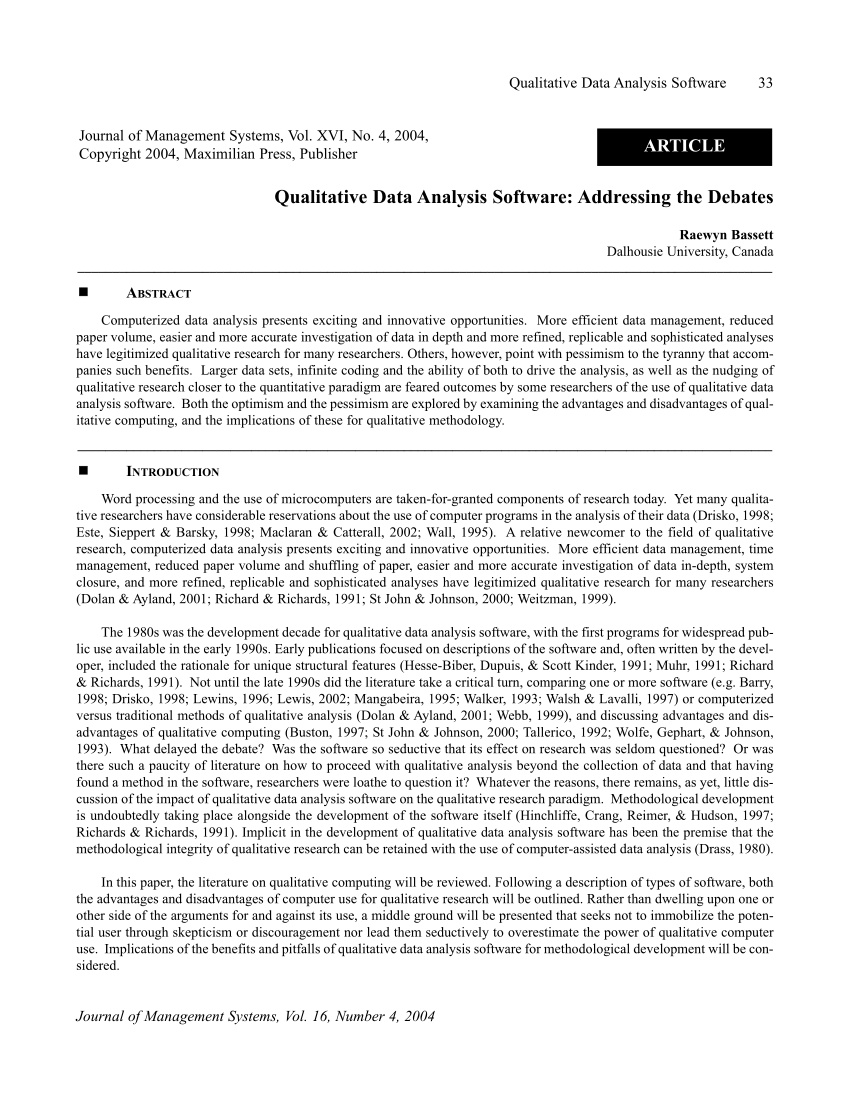 Qualitative research methodology pdf